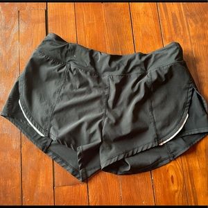 Zyia Black Mesh Energy Shorts